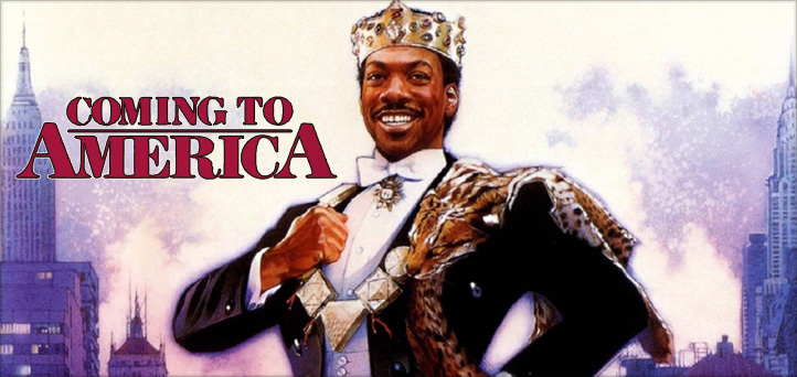 Coming to America 1988 Movie Poster