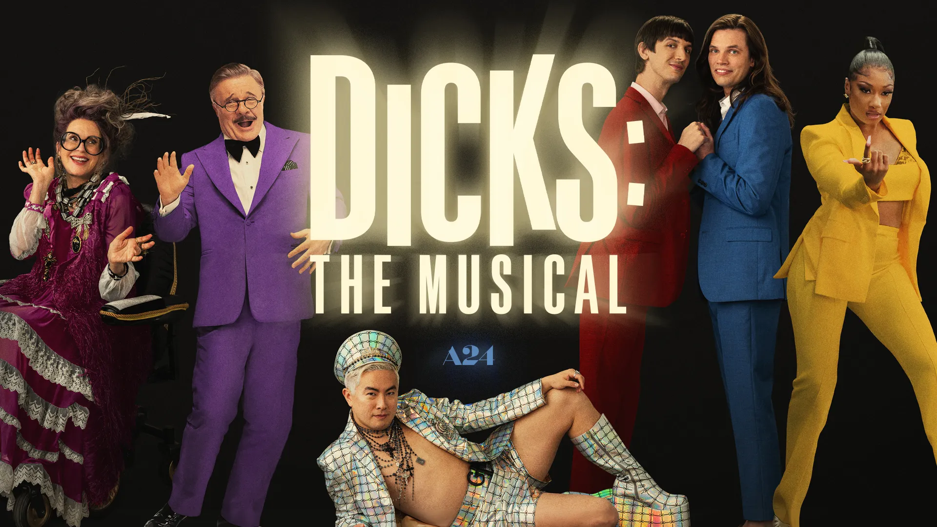 Dicks: The Musical [2023] - Josh Sharp, Aaron Jackson, Megan Mullally on Paramount Plus