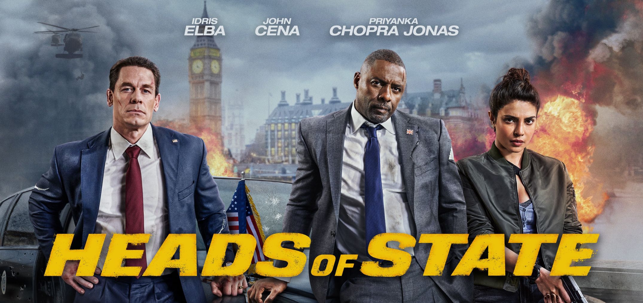 Heads of State - Prime Video Canada July 2025