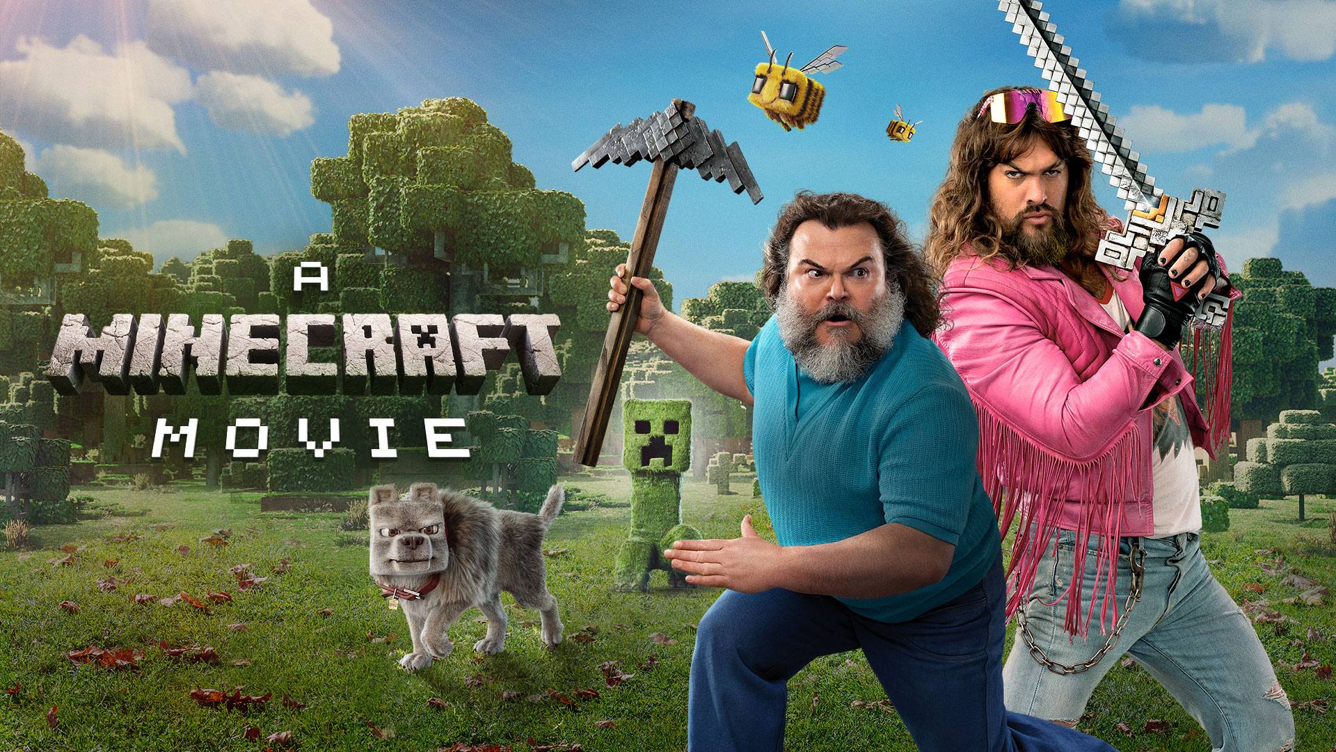 A Minecraft Movie [2025] - Jason Momoa, Jack Black, Jennifer Coolidge