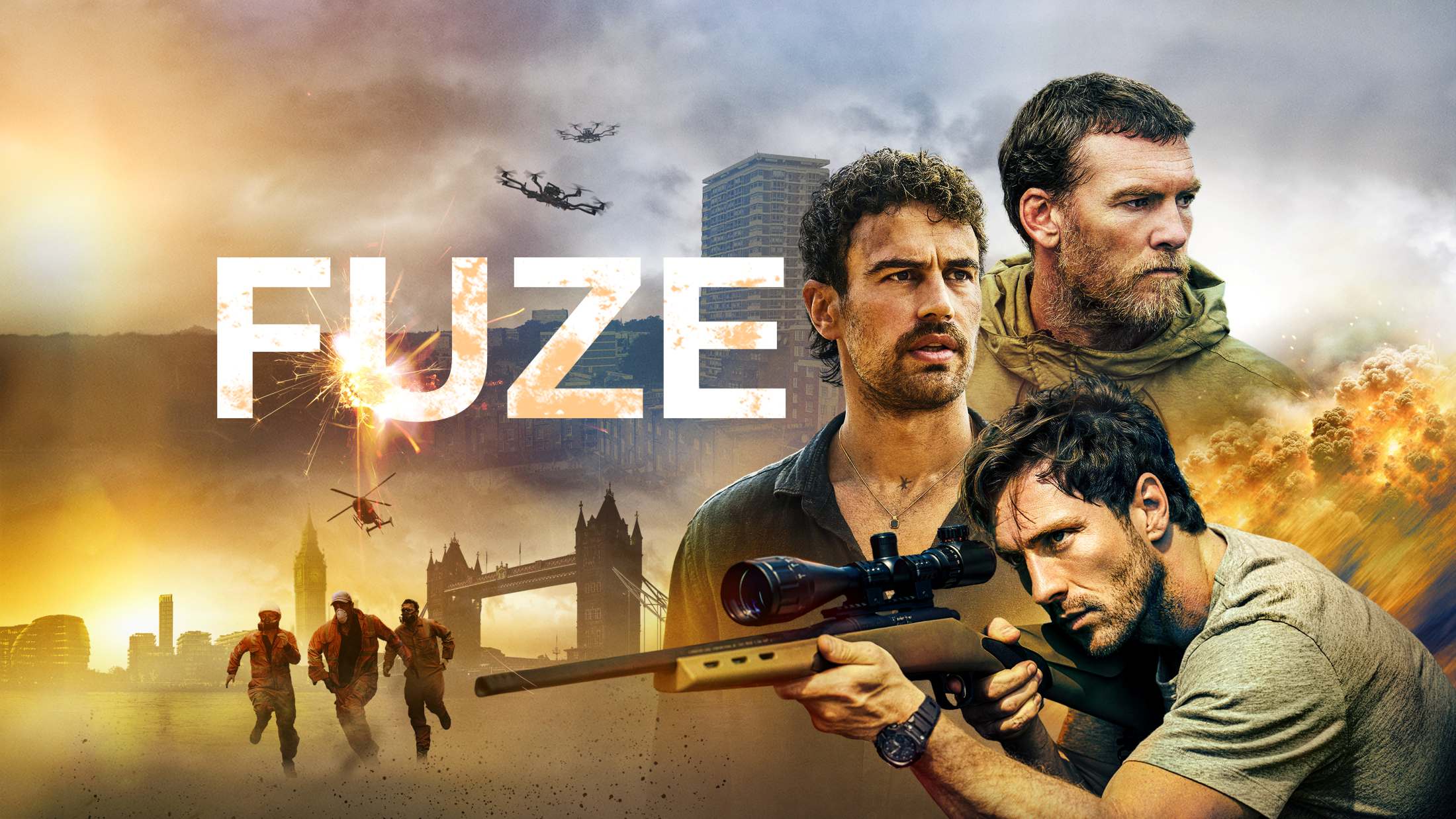 Fuze [2026] - Aaron Taylor-Johnson, Theo James, Elham Ehsas